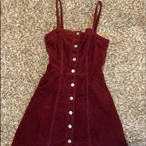 Super cute maroon dress